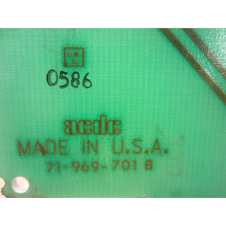 ACDC 71-969-001 Capacitor Board 71969001 Rev.B - Used