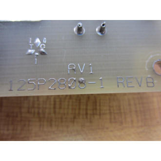 ABB 125P2808-1 Power Distribution Board 125S2808-1 125S808-1 Rev.AA - Used