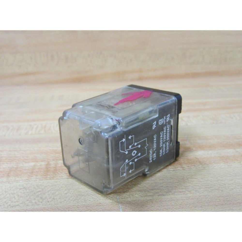 Dayton 1A485E Relay 1A485E-24VDC - Used