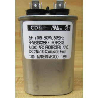 CDE SFA66S3K288B-F Capacitor SFA66S3K288BF - New No Box