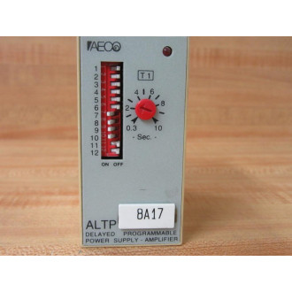 AECO ALTP-8A17 Delayed Programmable Power Supply Amplifier ALTP8A17 - Used