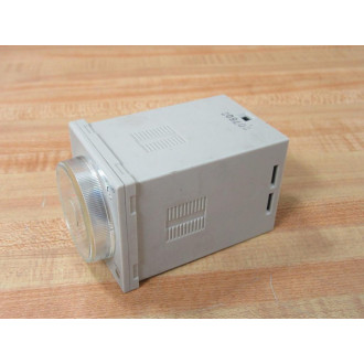 Omron H3CR-H8L Timer H3CRH8L Range 0.05Min-12Min 100110120VAC - New No Box