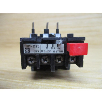 Telemecanique LR1-D25322 Schneider Overload Relay LR1D25322 - Used