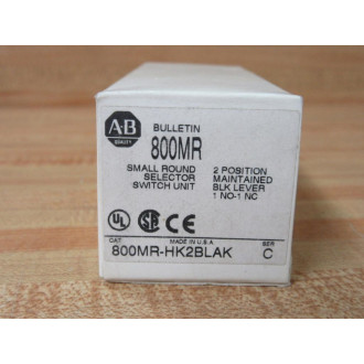 Allen Bradley 800MR-HK2BLAK Selector Switch 800MRHK2BLAK