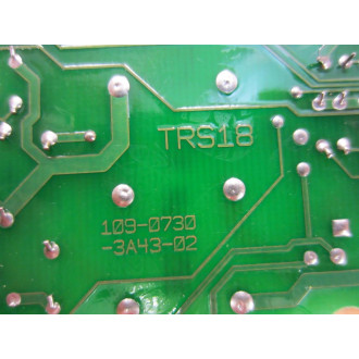 Indramat 109-0730-3B43-02 TRS18 Board 109-0730-3A43-02 WO Metal Base - Used
