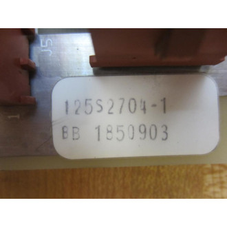 ABB 125P2704-1 Circuit Board 125S2704-1 - Used