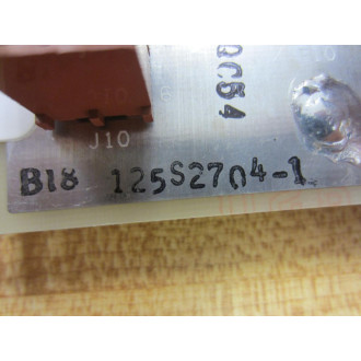 ABB 125P2704-1 Circuit Board 125S2704-1 - Used