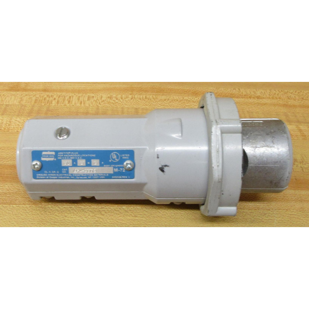 Crouse & Hinds APJ-3375 Arktite Plug APJ3375 - New No Box