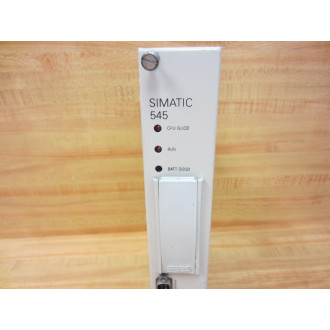 Siemens 545-1106 SIMATIC 545 CPU Module 5451106 - Used