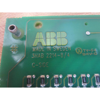 ABB 3HAB 2214-84 Circuit Board DSQC 223 WO Face Plate - Used