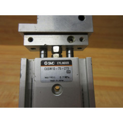 SMC CXSM10-75-Z73 Guided Cylinder - Used