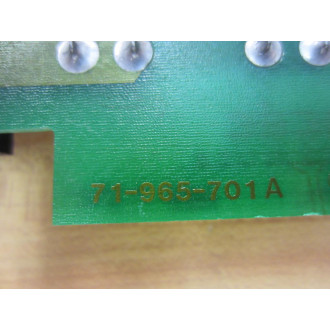 ACDC 71-965-005 Circuit Board 71965005 Rev.CDE - Used