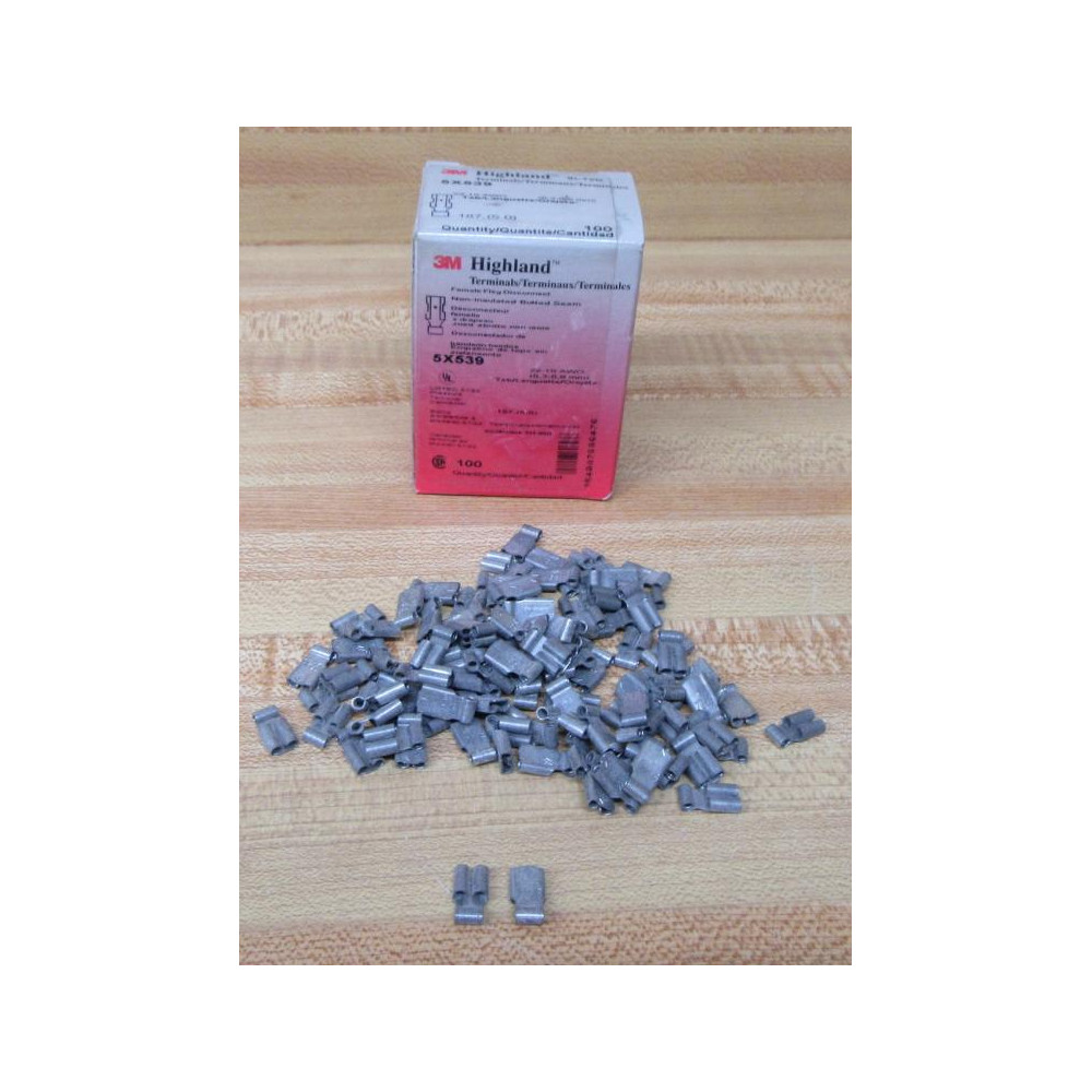 3M Highland 5X539 Flag Disconnect MU18187DFK (Pack of 200)