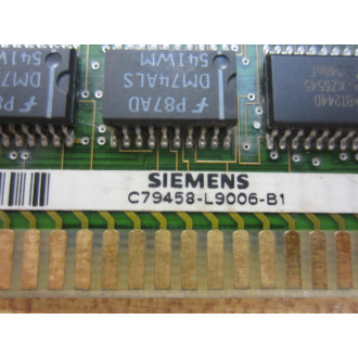 Siemens C79458-L9006-B1 Profibus ISA Card AGK1541-2BA00 - Used
