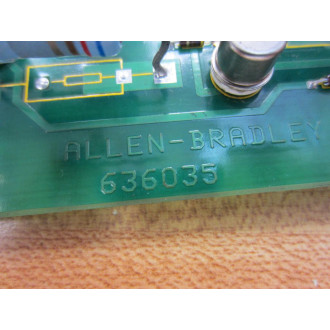 Allen Bradley 636035 Circuit Board - Used