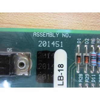 Miller 201451 Control Board 201453 - Used