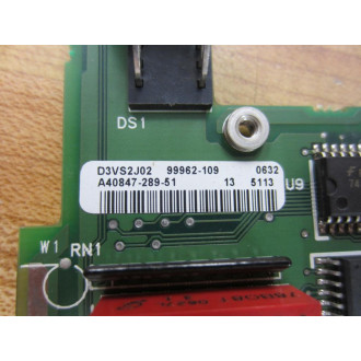 Allen Bradley 40847-289-51 Circuit Board 1747-ASB 40847-288-09 Rev.1 - Used