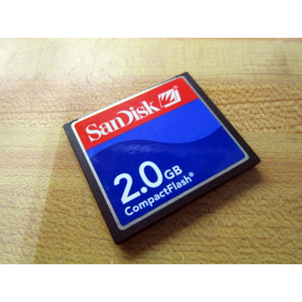 SanDisk SDCFJ Memory Card 2.0 GB - Used
