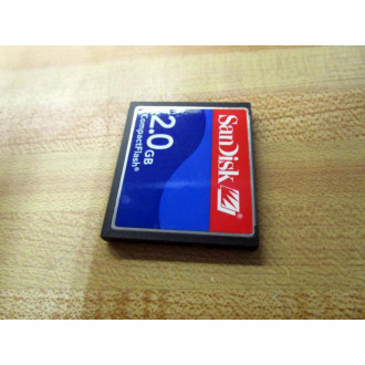 SanDisk SDCFJ Memory Card 2.0 GB - Used