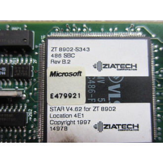 Ziatech ZT-8902 CPU Board ZT8902 ZT 8902-S343 Rev.B.2 - Used
