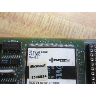 Ziatech ZT-8902 CPU Board ZT8902 ZT 8902-S358 Rev.B.2 - Used