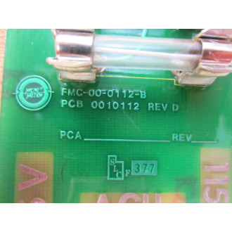 Micro Motion FMC-00-0112-B Fuse Board FMC000112B - New No Box