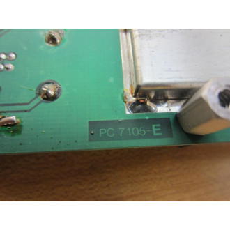 E-7105 Circuit Board 7105-E - Used