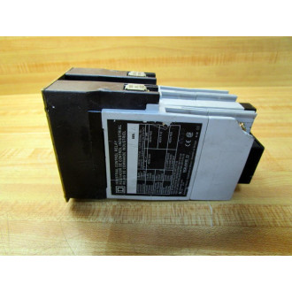 Square D 8501-X0-80 Relay 8501-XO-80 Cracked Housing 120110V - Used