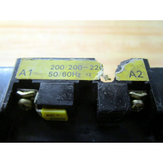 Fuji Electric SC-2S Magnetic Contactor SC2S Cracked Housing - Used