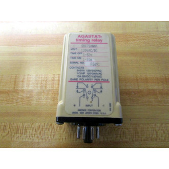 Agastat SRC72ANNA Timing Relay - New No Box