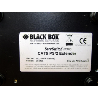 Black Box ACU1007A ServSwitch CAT5 PS2 Extender - New No Box