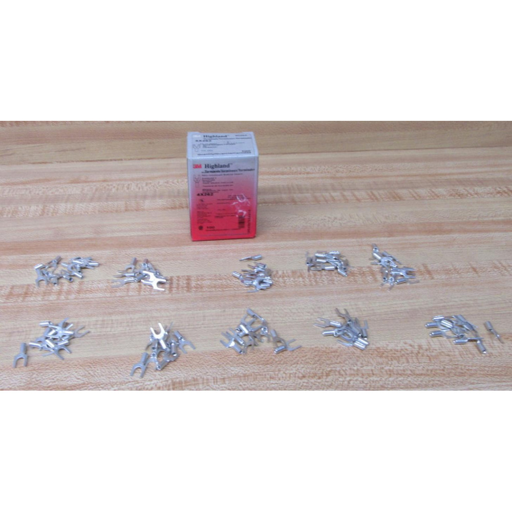 3M Highland 4X262 Fork Terminal M1810FBX (Pack of 190) 3M Highland 4X262 Fork Terminal M1810FBX (Pack of 190)