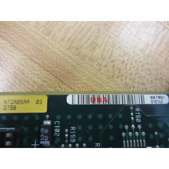 Nortel A0652322 Circuit Board NTQA0501 2 REL 03 NTQA05AA 03 - Parts Only