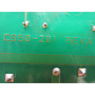Modicon C950-201 Circuit Board C950-2 - Parts Only