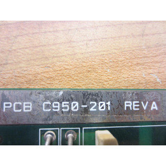Modicon C950-201 Circuit Board C950-2 - Parts Only