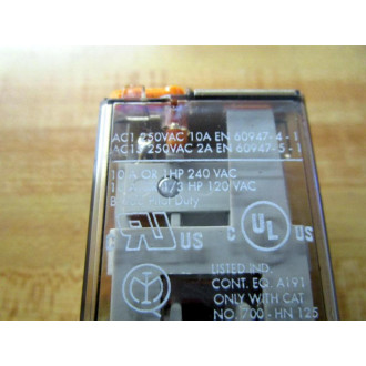 Allen Bradley 700-HA32A1-3-4-120V AC Relay 700-HA32A1-3-4 Series D - New No Box
