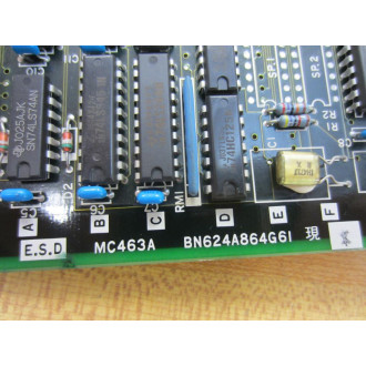 Mitsubishi MC463 Circuit Board BN624A864G61 - Used