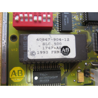 Allen Bradley 40847-289-51 Circuit Board 1747-ASB - Used