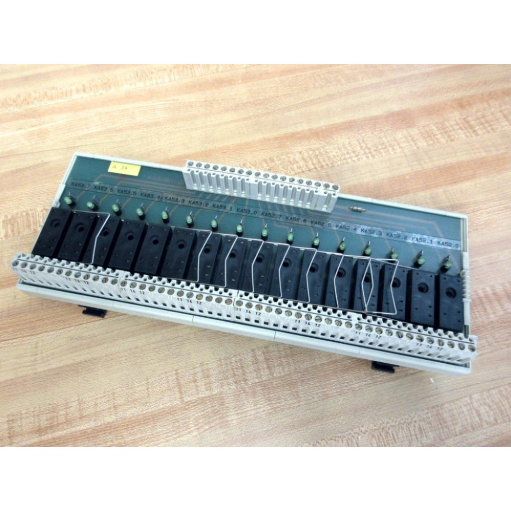 Weiland Bamberg 99.803.5257.0 Transfer Terminal Module 9980352570 - Used Weiland Bamberg 99.803.5257.0 Transfer Terminal Module 9980352570 - Used