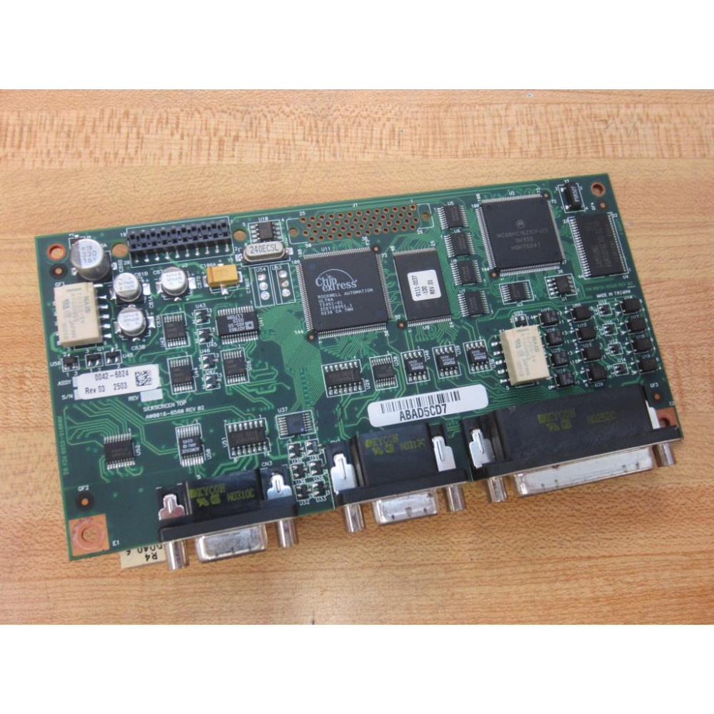 Allen Bradley 0016-6560 Circuit Board AW0016-6560 0042-6824 - Used