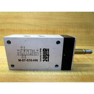 Airtec M 07 510-HN Valve M07510HN WO Knob - Used