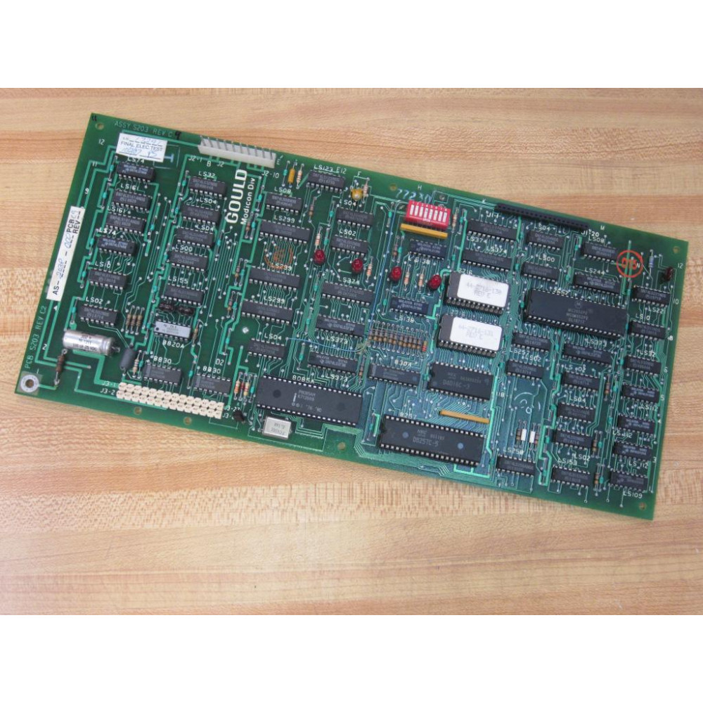 Gould S203-001 Circuit Board  S203 S203 Rev.C - Used