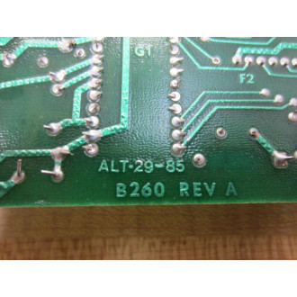 Modicon B260 Circuit Board AS-B260-010 - Used