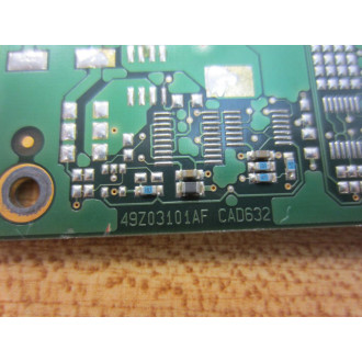 ABB 49Z03101AF Contrpl Board 2X CAD632 81Z03101B - Used