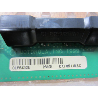 Motorola 8482369Y08 Circuit Board 0054865-K-01 Ver.B w1 Fitting Ext. - Used