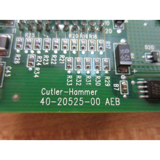 Cutler Hammer 40-20525-00 Circuit Board 42-20525-00 3 - Parts Only Cutler Hammer 40-20525-00 Circuit Board 42-20525-00 3 - Parts Only