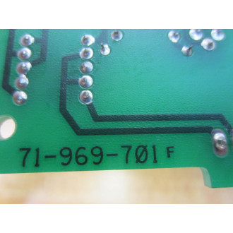 ACDC 71-969-001 Capacitor Board 71969001 Rev.A - Used