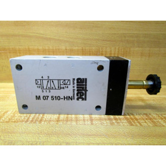 Airtec M 07 510-HN Valve M07510HN - Used