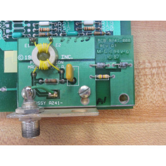 Gould S202 Circuit Board PCB Rev.D2  Assy.Rev.D - Used