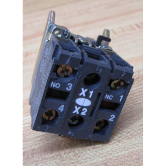 Telemecanique ZB4BW0B45 Schneider Push Button Light Block - New No Box